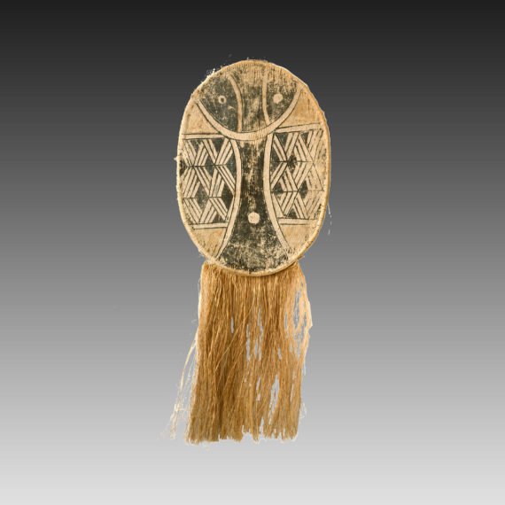 Kamayurá Dance Costume Mask Tribal Design