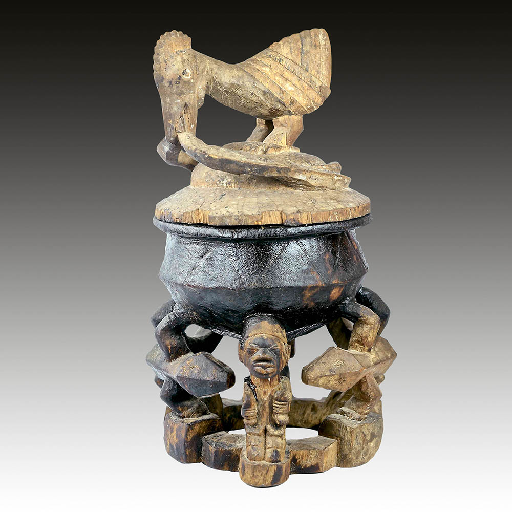 A Yoruba offering bowl