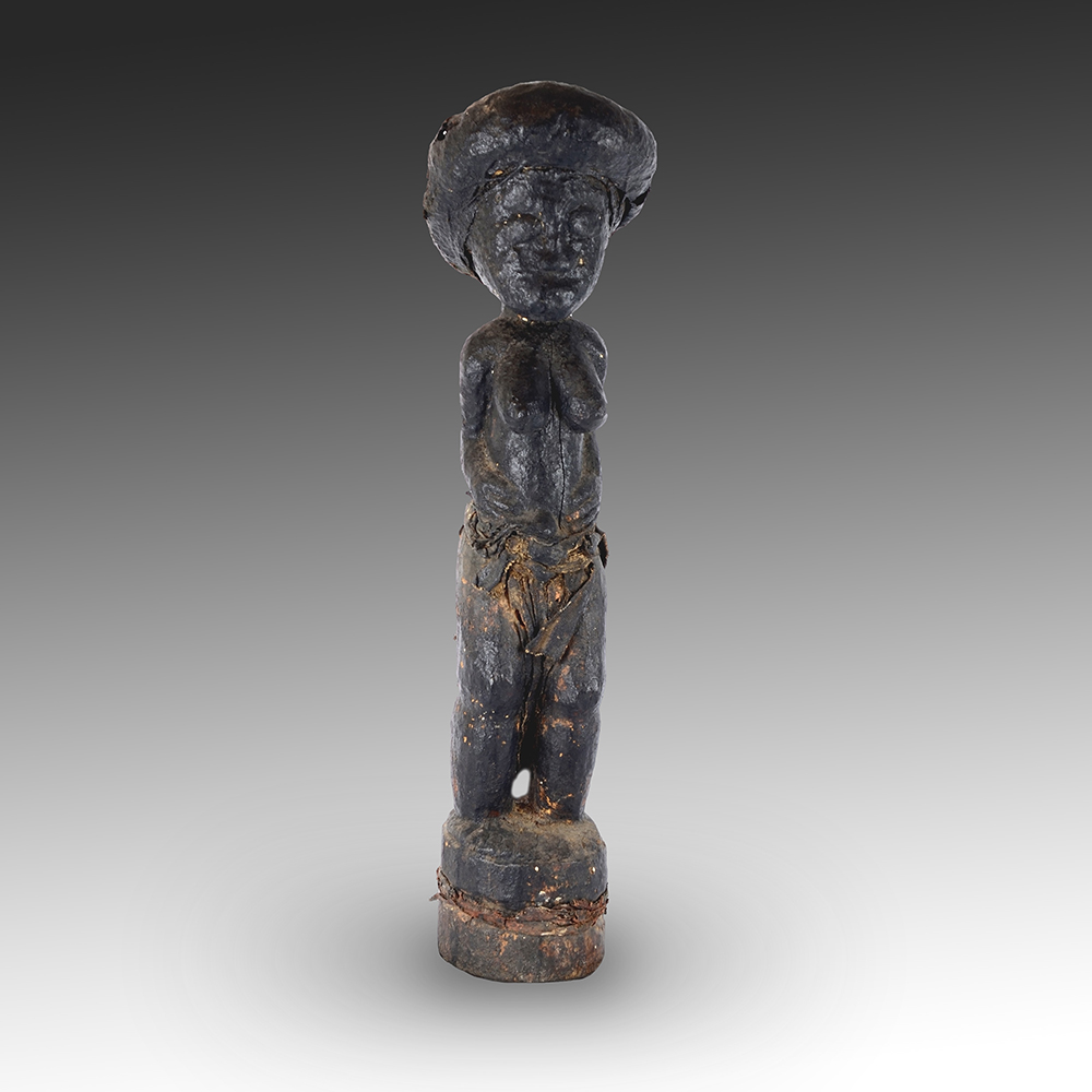Baoulé female fetish statue